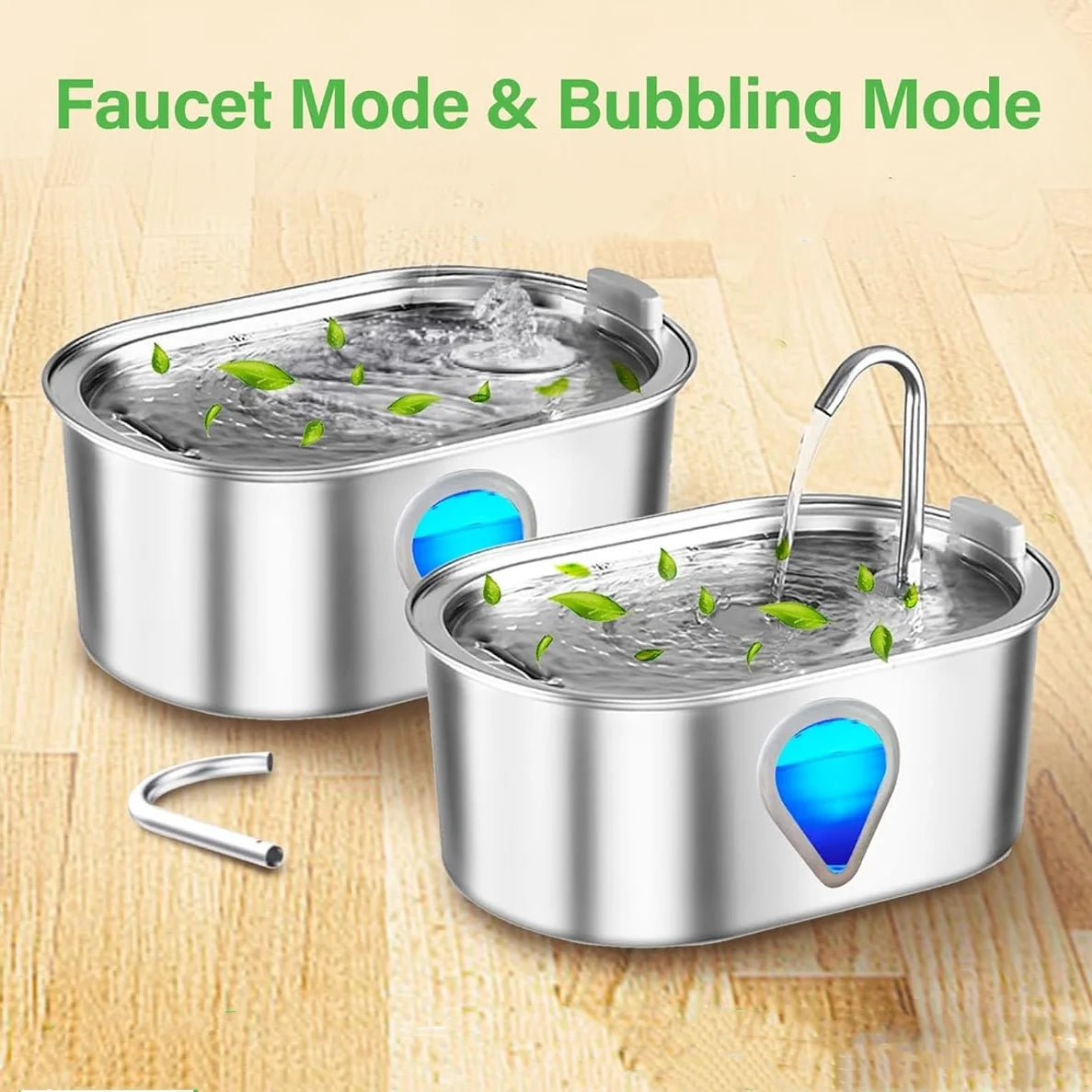 Automatic Stainless Steel Pet Water Fountain (3.5L) | CCCpet