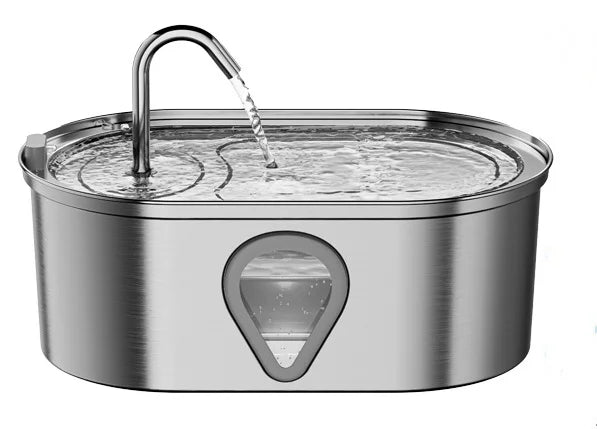 Automatic Stainless Steel Pet Water Fountain (3.5L) | CCCpet
